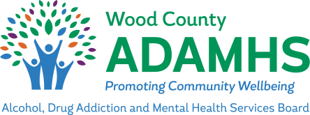 Wood County ADAMHS board logo – Promoting Community Mental Health