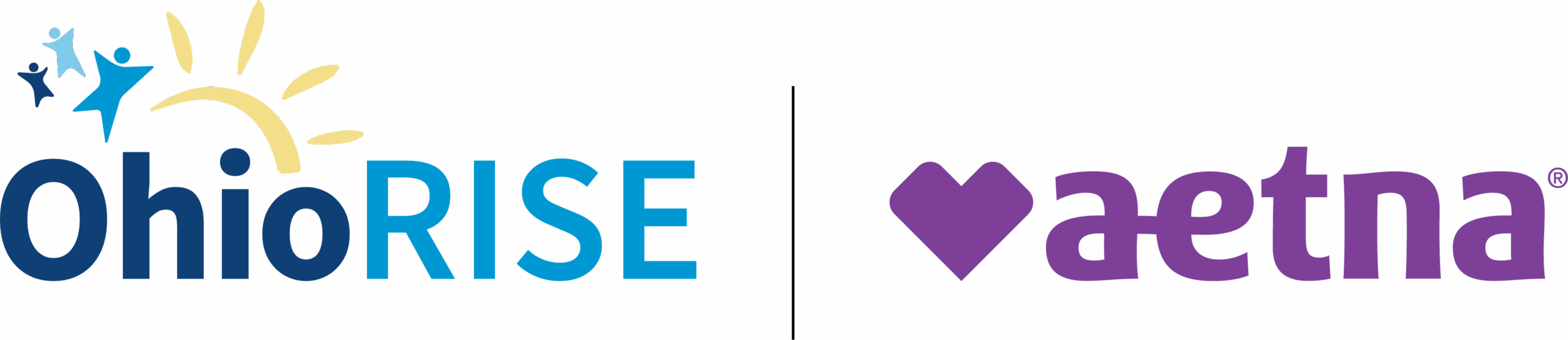 OhioRISE partnership logo graphic featuring Unison Health